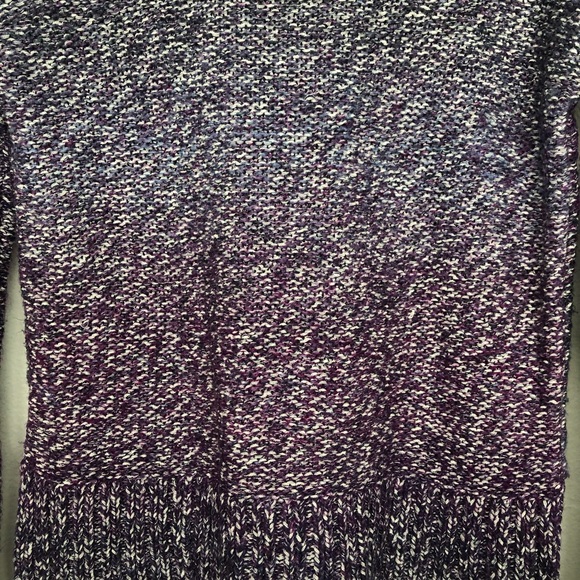 American Eagle Purple cowl neck chunky sweater - Picture 7 of 8